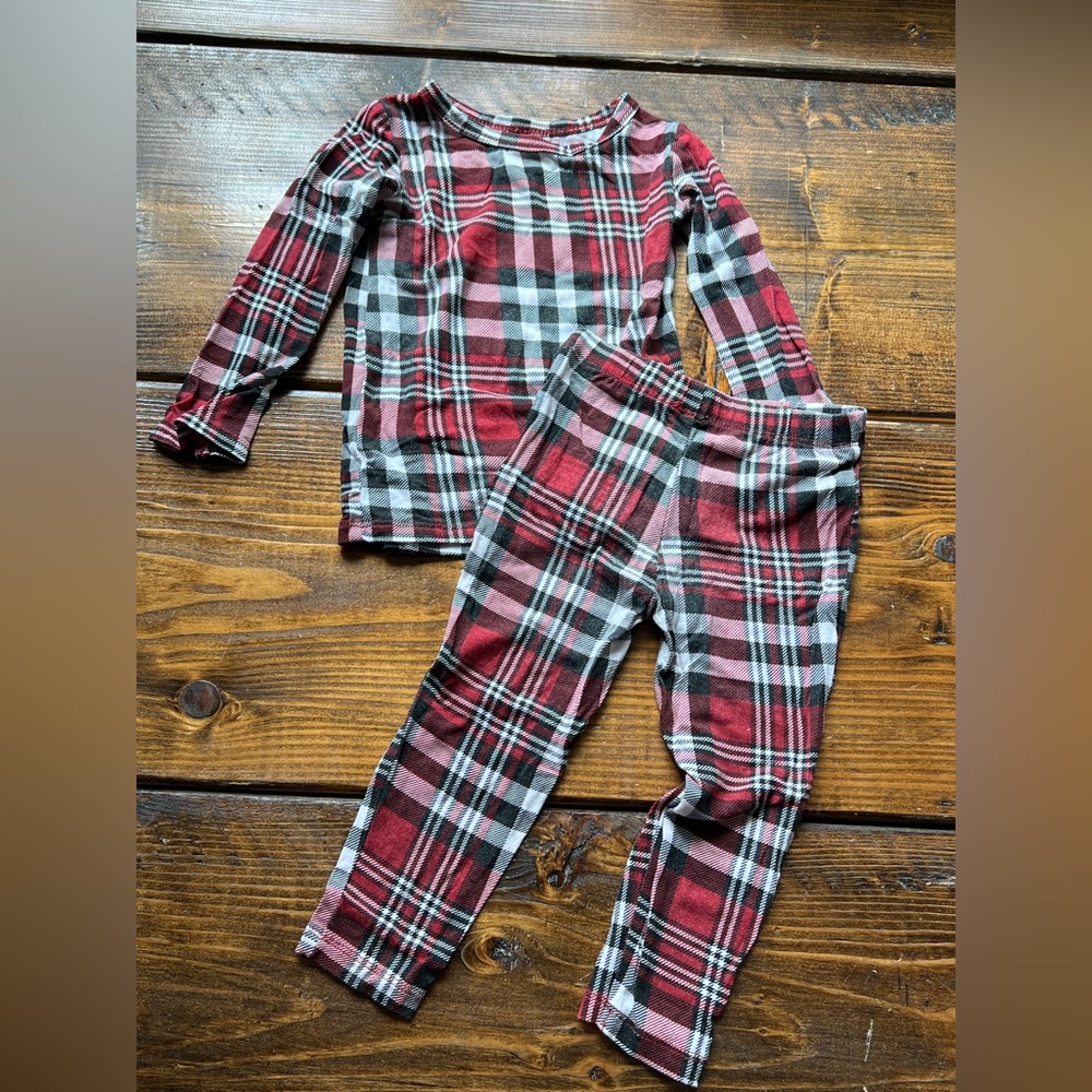Posh Peanut Noah Plaid 2pc Pajama